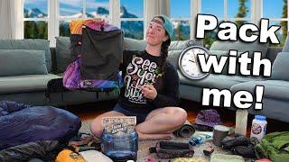 How I Pack for an Overnight Backpacking Trip - In Real Time!