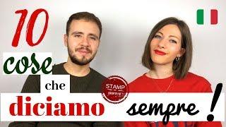 10 Things Italians Say EVERYDAY!  Learn Italian Expressions and Words with LearnAmo