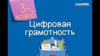 Цифровая грамотность. 3 класс. Устройства компьютера /02.09.2020/