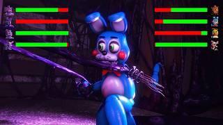 FNAF vs TOXIC Fighting Animations with Healthbars Compilation