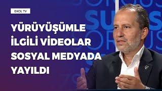 Yürüyüşümle ilgili videolar sosyal medyada yayıldı. 