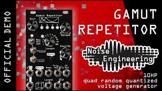 Gamut Repetitor quad random quantized voltage generator from Noise Engineering