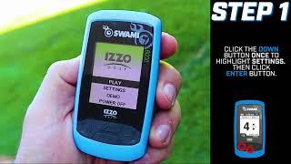 IZZO Golf SWAMI 6000 Scorecard Mode Part 1 Tutorial