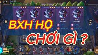 TOP BẢNG XẾP HẠNG THƯỜNG CHƠI GÌ ??? | ĐỘI HÌNH MẠNH NHẤT | CỜ LIÊN QUÂN