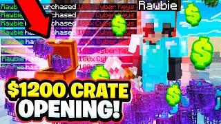 I SPENT *$1200* IRL ON MINECRAFT CRATE KEYS... (RICH) | Minecraft Prison | Complex Prisons [11]