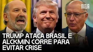 Brasil tenta evitar guerra comercial com EUATarifaço do trump pode sair pela culatra!