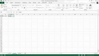 XLS Form questionnaire build step 1