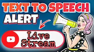 How to Add Text to Speech Alerts on Live Stream | Live Stream Alerts Text to Speech #tts #saniyt