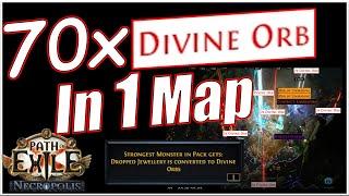 I finally get divine orb devoted !! POE 3.24 NECROPOLIS