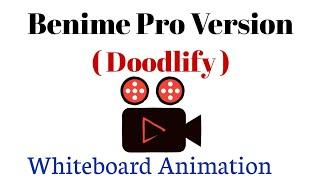 Benime pro version features | How To Download Pro Version  Benime  Doodlify whiteboard animation app