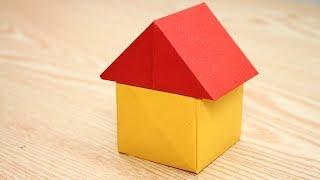 Easy Origami House - How to Make House Step by Step