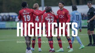 Highlights: Brentwood Town 3-5 Southend United