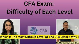 CFA Exam: Which Is The Most Difficult Level & Why ? | CFA Level 1, 2 & 3