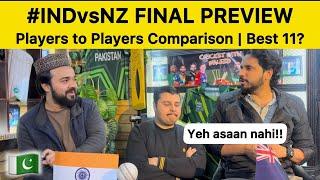 IND vs NZ Player to Player Comparison which team have better players | Pakistan Reaction on CT2025