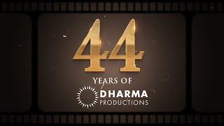 44 Years of Dharma Productions | Karan Johar | Apoorva Mehta | Dharma Productions