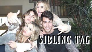 SIBLING TAG! KEEPING UP WITH THE CACI'S | Caci Twins