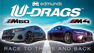 U-DRAGS RACE: BMW i5 M60 vs. BMW M4 Competition | Handling, Quarter Mile, Acceleration & More