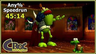 [PB] Croc: Legend of the Gobbos Any% Speedrun in 45:14