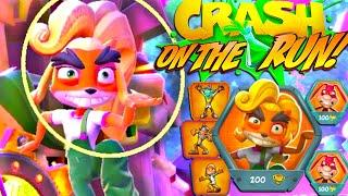 Crash Bandicoot: On the Run! N. Tropy, Greek and Egyption Skins - Fake Coco and The Noid