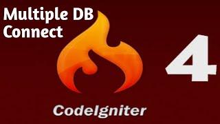 Multiple database connection in Codeigniter Part #10 | Codeigniter 4 tutorial in Hindi