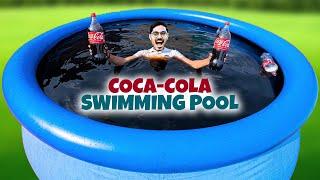 We Made Biggest Coca Cola Swimming Pool   क्या कोका कोला में नहाके मैं काला हो जाऊँगा 