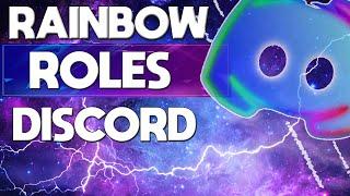How To Make Your Own Rainbow Roles Bot - Discord Rainbow Roles Tutorial