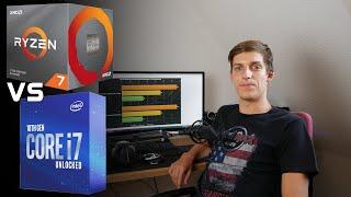 AMD Ryzen 7 3700X vs Intel Core i7-10700K | Durch PCI-E 4.0 besser für Gaming?