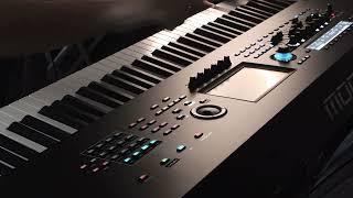 Yamaha MONTAGE M8X - Exploring the AN-X Synth Engine + Polyphonic Aftertouch (no talking demo)