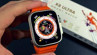 Réplica Apple Watch Ultra: Smartwatch X8 Ultra Reloj Inteligente Unboxing Analisis y Sincronizacion