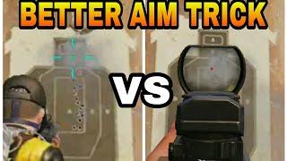 1 SIMPLE TRICK TO IMPROVE YOUR AIM IN PUBG MOBILE(hindi)