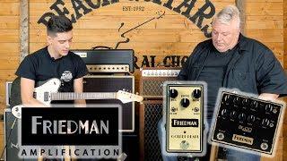 NEW! Friedman BE-OD Deluxe and Golden Pearl Overdrive with Dave Friedman