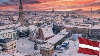 Exploring Riga Old Town, Latvia, in 4K!