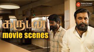 Garudan Tamil Movie Scenes | The Confrontation: Sasikumar Takes on Unni Mukundan | Soori | Sasikumar