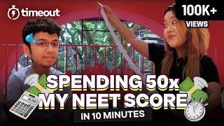 Spending 50X of my NEET score in 10 mins  | College Shopping | Timeout with Tanmay Gupta