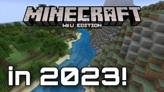 Minecraft Wii U edition in 2023! (Gameplay)