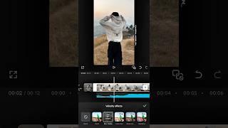 Capcut auto velocity tutorial || just in one click || capcut tutorial #capcuttutorial #velocityedit