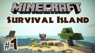 Minecraft Survival Island: Part 1 - Secret Chamber