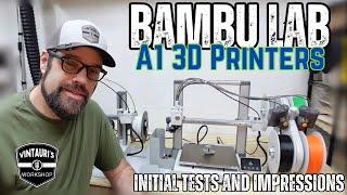 Bambu Lab A1 and A1 Mini initial impressions