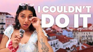 the internet lied about solo travel | lisbon, portugal vlog (part 2)