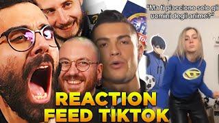 DARIO MOCCIA SCOPRE il suo FEED TIKTOK con NANNI e DADA