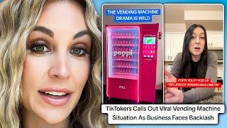 TikTokers Call Out Viral Vending Machine Drama As Business Faces Backlash