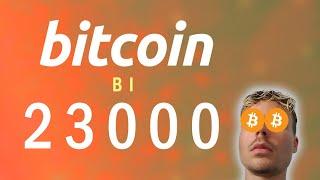 Bitcoin erklimmt 23'000 -  Crypto Vo erklärt