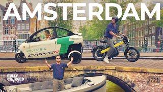 Amsterdam - Europe’s E-mobility capital? | Join Jack, Robert & the rest of the team this weekend!