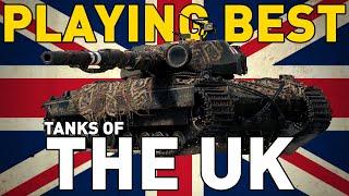 Playing the BEST tanks of the UK in World of Tanks!