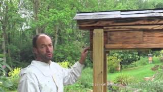 Die Bienenkiste der rucher école Villa le Bosquet in Frankreich