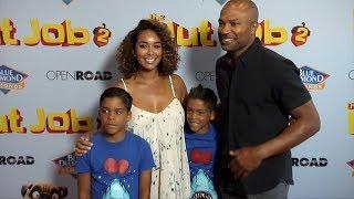 Gloria Govan, Derek Fisher "The Nut Job 2: Nutty by Nature" Premiere Red Carpet