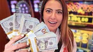 HUGE Bets Using The Casino's Money in Vegas!