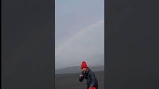 Indahnya pelangi di Bromo #bromomountain #bromo #gunungbromo #pelangi #shorts #shortsvideo #fainusa