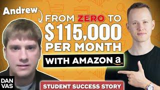 $115K/Month With Amazon FBA In 2023 (Success Interview: Andrew Hoffman)