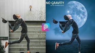 Picsart Moon Photo Editing Tutorial | Picsart Moon Manipulation | Instagram Viral photo editing